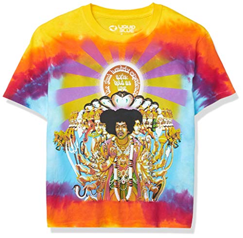 Amazon.com: Liquid Blue unisex adult Jimi Hendrix Asix Bold as